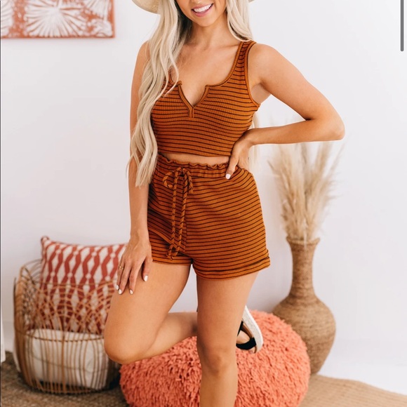 Rust Two Piece Set - Picture 7 of 7